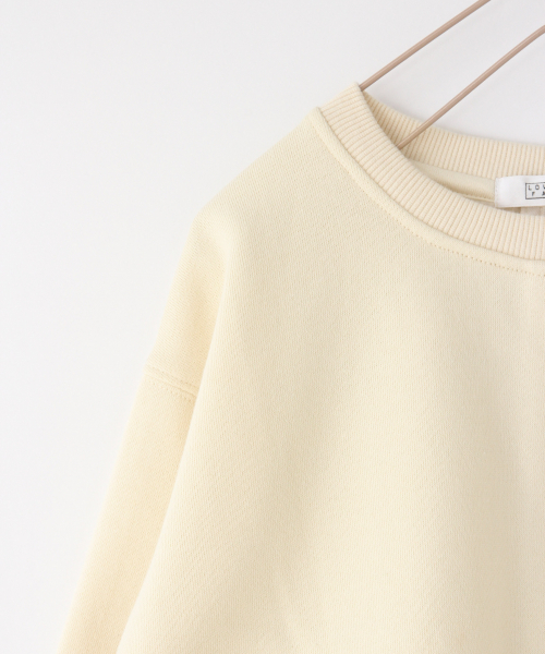 LOWRYS FARM（ローリーズファーム）の「ウラケクルーZIPプルオーバー　855557（スウェット・キッズ・アイボリー/ブラウン/パープル/ベージュ/ブラック/グリーン系その他・110/120/130/MEDIUM/LARGE/X-LARGE）」の10枚目の写真