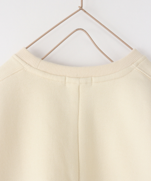 LOWRYS FARM（ローリーズファーム）の「ウラケクルーZIPプルオーバー　855557（スウェット・キッズ・アイボリー/ブラウン/パープル/ベージュ/ブラック/グリーン系その他・110/120/130/MEDIUM/LARGE/X-LARGE）」の14枚目の写真