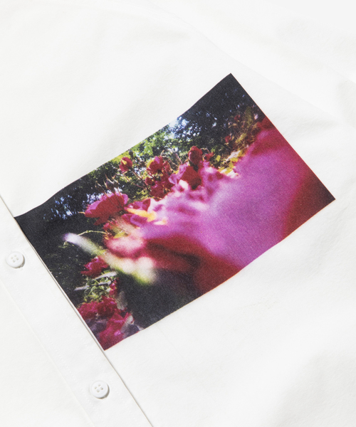 rehacer(レアセル)の「rehacer : × MAKI KAORU Journal #37 Wide Shirt / マキカオル コラボ ジャーナル #37 ワイドシャツ(シャツ/ブラウス・メンズ・ホワイト/ブラック・SMALL/MEDIUM/LARGE)」の7枚目の写真