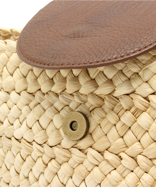 Kastane（カスタネ）の「【Le voyage en panier】ショルダーバッグ（かごバッグ・レディース・ベージュ・FREE）」の5枚目の写真