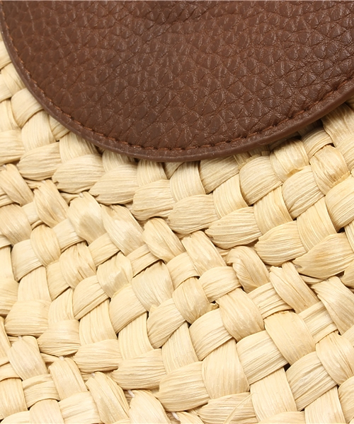 Kastane（カスタネ）の「【Le voyage en panier】ショルダーバッグ（かごバッグ・レディース・ベージュ・FREE）」の2枚目の写真