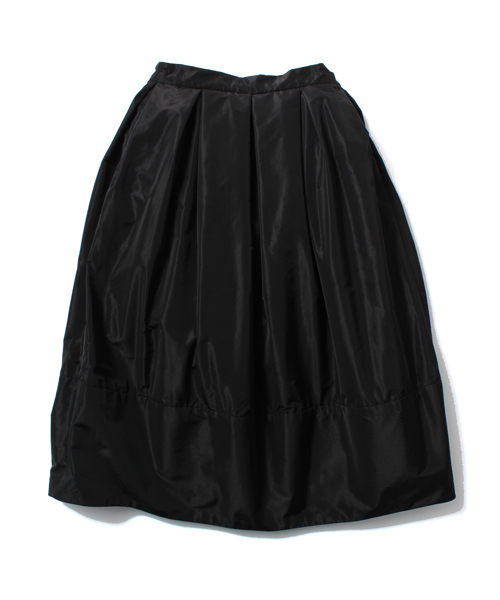 Ray BEAMS(レイビームス)の「Ray BEAMS / タックボリューム コクーンスカート(スカート・レディース・ブラック/レッド・0/1)」の7枚目の写真