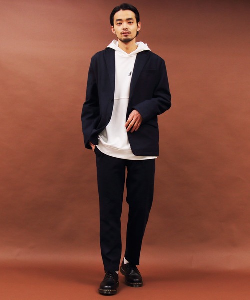 Beautiful Harmony（ビューティフルハーモニー）の「メルトンテーラードジャケット（テーラードジャケット・メンズ・チャコールグレー/ブラック/ネイビー/その他/その他1/ライトベージュ・MEDIUM/X-LARGE/LARGE）」の17枚目の写真