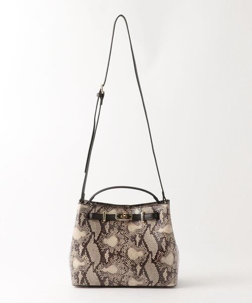 green label relaxing（グリーンレーベルリラクシング）の「CS ゴールド モチーフ 2WAY バッグ（ショルダーバッグ・レディース・その他1/ライトグレー/ライトブルー/ブラック・FREE）」の4枚目の写真