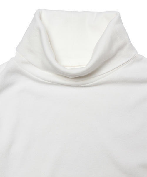 Ray BEAMS(レイビームス)の「Ray BEAMS / コットン フライス タートルネック(Tシャツ/カットソー・レディース・オフホワイト/シルバー/ブラック・ONE SIZE)」の16枚目の写真