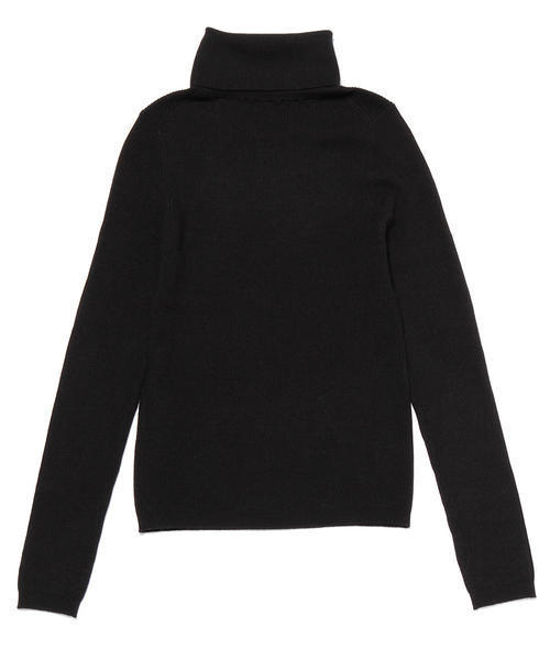 Ray BEAMS(レイビームス)の「Ray BEAMS / コットン フライス タートルネック(Tシャツ/カットソー・レディース・オフホワイト/シルバー/ブラック・ONE SIZE)」の21枚目の写真