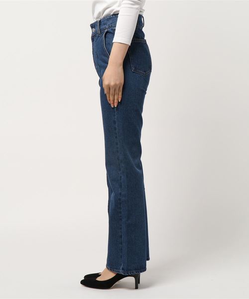 ENVYM（アンビー）の「センターシームデニムＰＴ（デニムパンツ・レディース・ブルー・M/S）」の2枚目の写真