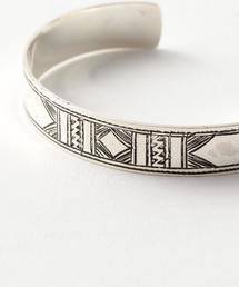 シルバー オープンエンドバングル Steven Alan Steven Alan(スティーブンアラン)の「<Touareg silver> SV