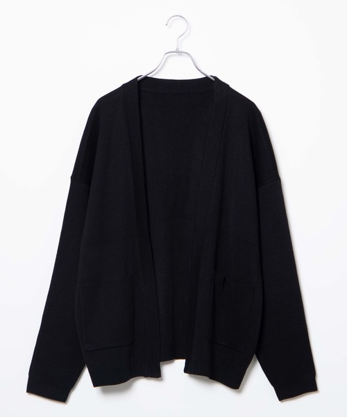 WEGO(ウィゴー)の「WEGO/ノーカラーカーディガン(カーディガン/ボレロ・メンズ・ピンク/ブラック/ベージュ・MEDIUM/LARGE)」の12枚目の写真