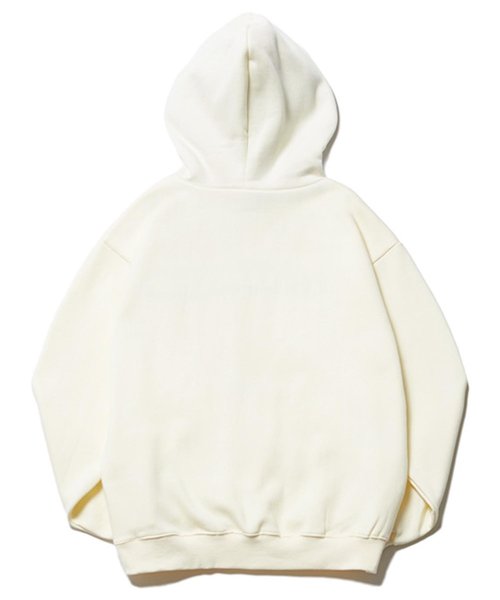 muahmuah(ムーアムーア)の「コンビカラーロゴプルオーバーパーカー/フーディー(パーカー・レディース・ブラック/アイボリー/グレー/ピンク・FREE)」の17枚目の写真