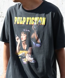 【雑誌 SAFARI掲載アイテム】THRIFTY LOOK/スリフティルック THRIFTY"PULP FICTION"TEE 半袖Tシャツ ビッグシルエット
