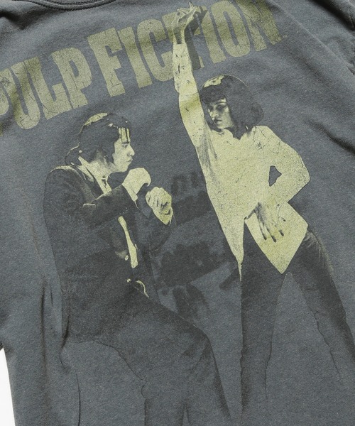 ROOPTOKYO（ループトウキョウ）の「【雑誌 SAFARI掲載アイテム】THRIFTY LOOK/スリフティルック THRIFTY"PULP FICTION"TEE 半袖Tシャツ ビッグシルエット（Tシャツ/カットソー・メンズ・ブラック系その他/ブラック/ブラック系その他2・L/XL/XXL）」の7枚目の写真