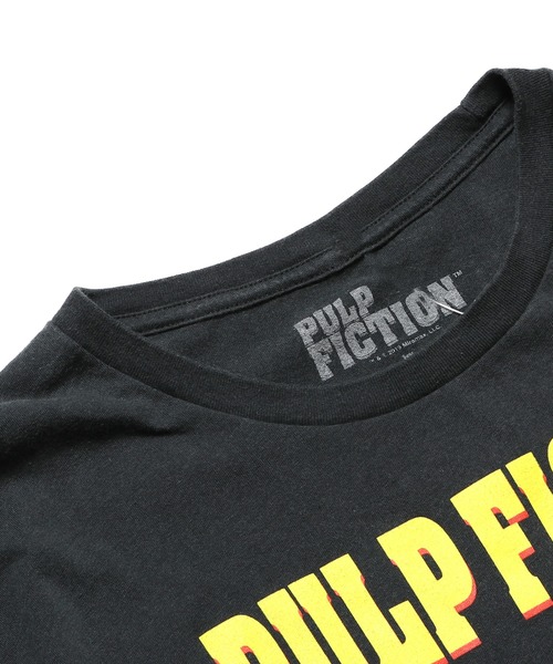 ROOPTOKYO（ループトウキョウ）の「【雑誌 SAFARI掲載アイテム】THRIFTY LOOK/スリフティルック THRIFTY"PULP FICTION"TEE 半袖Tシャツ ビッグシルエット（Tシャツ/カットソー・メンズ・ブラック系その他/ブラック/ブラック系その他2・L/XL/XXL）」の9枚目の写真