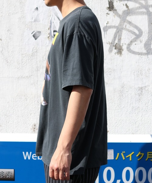 ROOPTOKYO（ループトウキョウ）の「【雑誌 SAFARI掲載アイテム】THRIFTY LOOK/スリフティルック THRIFTY"PULP FICTION"TEE 半袖Tシャツ ビッグシルエット（Tシャツ/カットソー・メンズ・ブラック系その他/ブラック/ブラック系その他2・L/XL/XXL）」の13枚目の写真