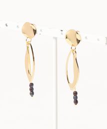 【CouleuR】ゴールドモチーフデザインピアス