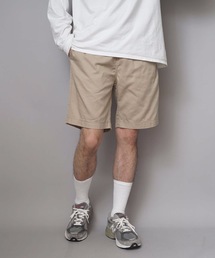 Champion | 【CHAMPION/チャンピオン】リアルな古着の表情を追求したガーメントウォッシュ加工 膝丈 ブランドロゴ入り ツイルショーツ Ｃ３－Ｈ５１８(その他パンツ)