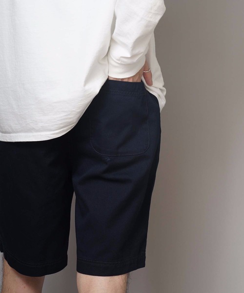 Champion（チャンピオン）の「【CHAMPION/チャンピオン】リアルな古着の表情を追求したガーメントウォッシュ加工 膝丈 ブランドロゴ入り ツイルショーツ Ｃ３－Ｈ５１８（その他パンツ・メンズ・ブラック/ベージュ/ネイビー/カーキ/ホワイト・MEDIUM/LARGE/X-LARGE）」の17枚目の写真