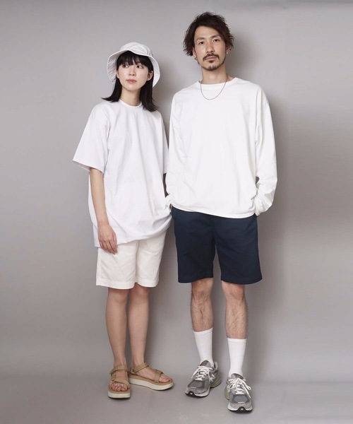 Champion（チャンピオン）の「【CHAMPION/チャンピオン】リアルな古着の表情を追求したガーメントウォッシュ加工 膝丈 ブランドロゴ入り ツイルショーツ Ｃ３－Ｈ５１８（その他パンツ・メンズ・ブラック/ベージュ/ネイビー/カーキ/ホワイト・MEDIUM/LARGE/X-LARGE）」の15枚目の写真