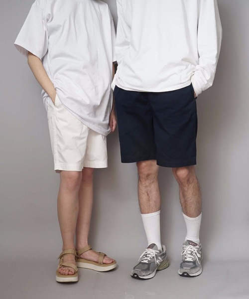 Champion（チャンピオン）の「【CHAMPION/チャンピオン】リアルな古着の表情を追求したガーメントウォッシュ加工 膝丈 ブランドロゴ入り ツイルショーツ Ｃ３－Ｈ５１８（その他パンツ・メンズ・ブラック/ベージュ/ネイビー/カーキ/ホワイト・MEDIUM/LARGE/X-LARGE）」の13枚目の写真