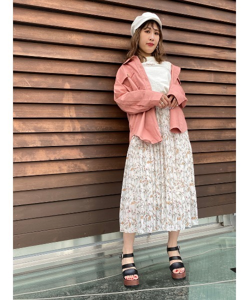 one way（ワンウェイ）の「ＣＰＯシャツムジ（シャツ/ブラウス・レディース・ホワイト/ダークグリーン/ベージュ/ピンク・FREE）」の11枚目の写真