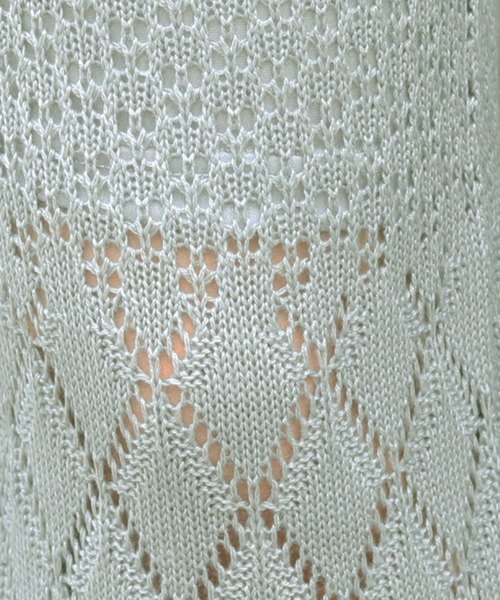 PairPair（ペアペア）の「透かし編みニットパンツ（その他パンツ・レディース・ブルーグレー/オフホワイト・FREE）」の16枚目の写真