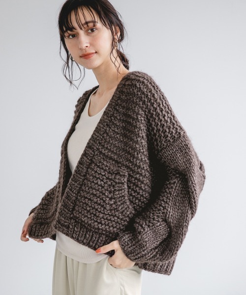 apart by lowrys - ストア完売品＊HANDケーブルカーディガン apart by lowrys - HAND／ケーブルパーカーカーディガンの通販