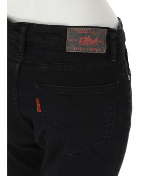 Ungrid（アングリッド）の「ブラックハイウエストフレイドヘムストスリ（デニムパンツ・レディース・ブラック・24inch/25inch/26inch/27inch/23inch）」の20枚目の写真