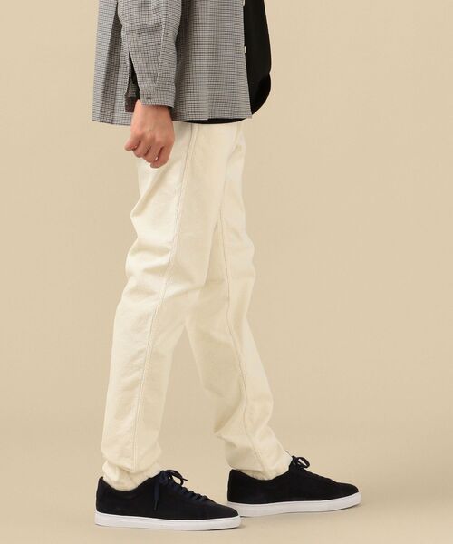 SHIPS（シップス）の「SC: 10W コーデュロイ ストレッチ テーパード チノパンツ（チノパンツ・メンズ・ベージュ/ネイビー/ホワイト/ブラウン・30/32/34/29/31/33）」の6枚目の写真