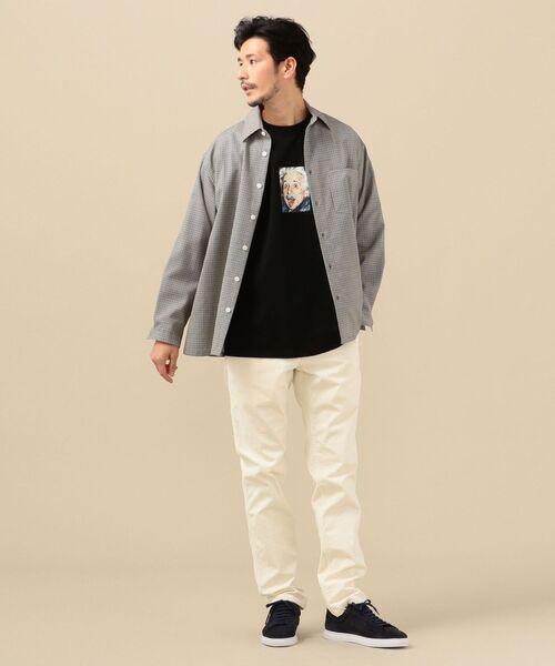 SHIPS（シップス）の「SC: 10W コーデュロイ ストレッチ テーパード チノパンツ（チノパンツ・メンズ・ベージュ/ネイビー/ホワイト/ブラウン・30/32/34/29/31/33）」の8枚目の写真