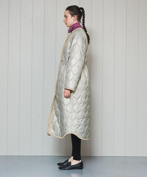 H　BEAUTY&YOUTH UNITED ARROWS（エイチビューティーアンドユースユナイテッドアローズ）の「＜H＞QUILTED BOA REVERSIBLE COAT/コート（その他アウター・レディース・ブラック/グレー・MEDIUM/SMALL）」の17枚目の写真