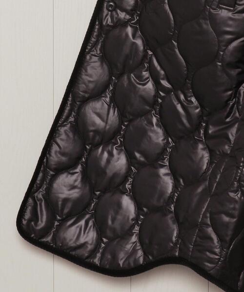 H　BEAUTY&YOUTH UNITED ARROWS（エイチビューティーアンドユースユナイテッドアローズ）の「＜H＞QUILTED BOA REVERSIBLE COAT/コート（その他アウター・レディース・ブラック/グレー・MEDIUM/SMALL）」の21枚目の写真