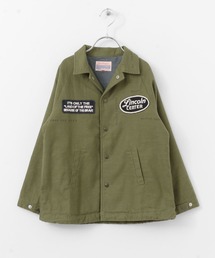 DENIM DUNGAREE（デニムダンガリー）の「DENIM DUNGAREE ソフトバックサテンジャケット(KIDS)（ミリタリージャケット・キッズ）」