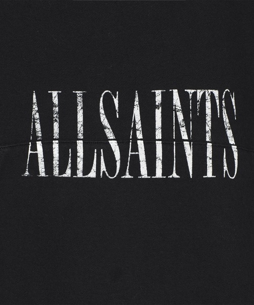 ALLSAINTS（オールセインツ）の「Tulum Pullover Hoodie | Tulum プルオーバー フーディー（スウェット・メンズ・グレー系その他/ブラック系その他・S/M/XS/L）」の7枚目の写真