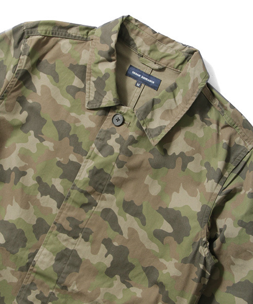 URBAN RESEARCH（アーバンリサーチ）の「UR コットンウェザーミドル丈コート（ステンカラーコート・メンズ・カモフラージュ・LARGE/MEDIUM）」の3枚目の写真