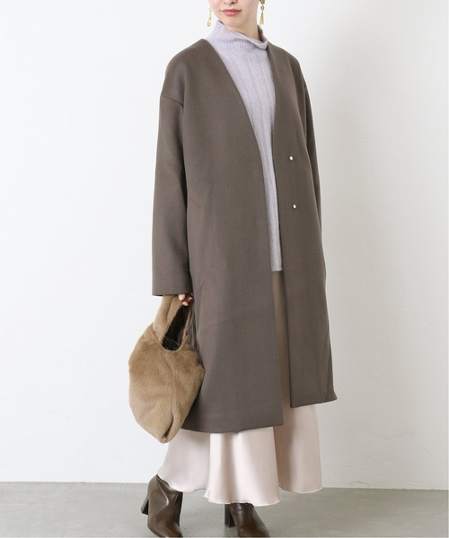 さ*ち様 Simplicite シンプリシテ　Wビーバーコクーン　スタンドコート 中古・古着通販】simplicite (シンプリシテ) Wビーバーコクーン