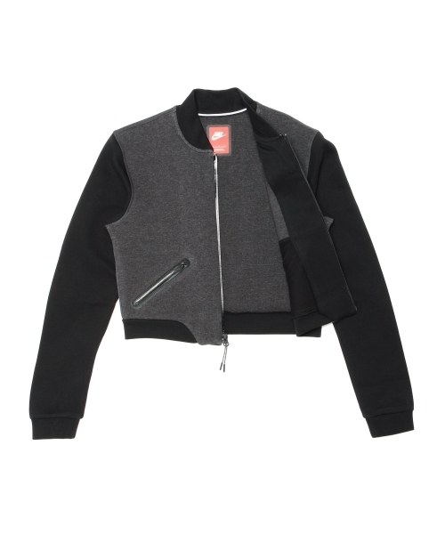 NIKE(ナイキ)の「NIKE / テック フリース 3mm ボマージャケット (スウェット・レディース・グレー/ブラック・ONE SIZE)」の21枚目の写真