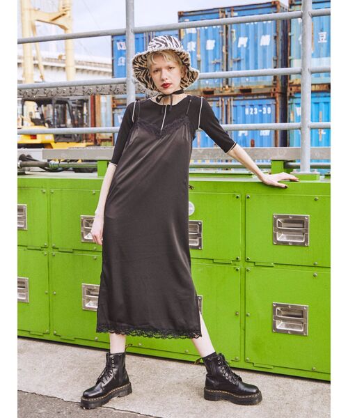 jouetie（ジュエティ）の「フリンジバケットハット（ハット・レディース・ブラック/ラベンダー/その他1・FREE）」の12枚目の写真