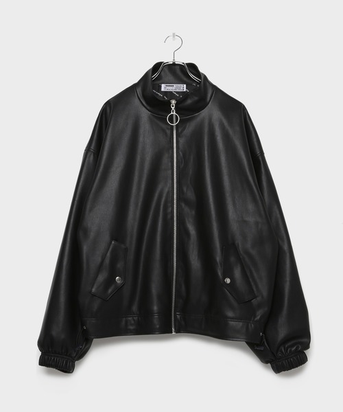 LEGENDA（レジェンダ）の「Neo Leather Rose Embroidery Blouson（その他アウター・レディース・ブラック・FREE）」の2枚目の写真