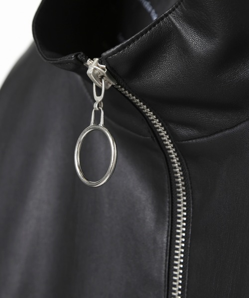 LEGENDA（レジェンダ）の「Neo Leather Rose Embroidery Blouson（その他アウター・レディース・ブラック・FREE）」の3枚目の写真