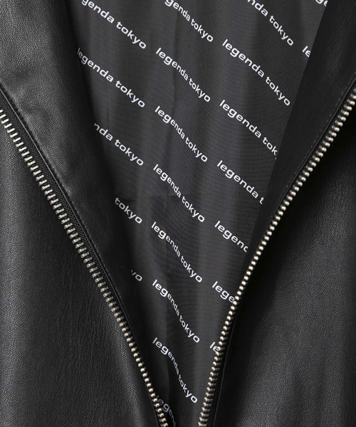 LEGENDA（レジェンダ）の「Neo Leather Rose Embroidery Blouson（その他アウター・レディース・ブラック・FREE）」の7枚目の写真