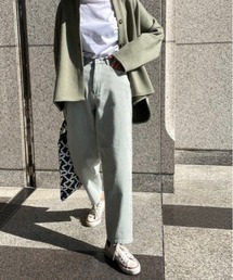 ulu | original Curved denim pants(その他パンツ)