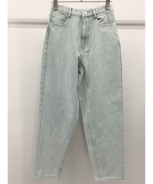 ulu(ウル)の「original Curved denim pants(その他パンツ・レディース・ブラック/ホワイト/ミント・FREE)」の17枚目の写真
