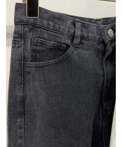 ulu(ウル)の「original Curved denim pants(その他パンツ・レディース・ブラック/ホワイト/ミント・FREE)」の21枚目の写真
