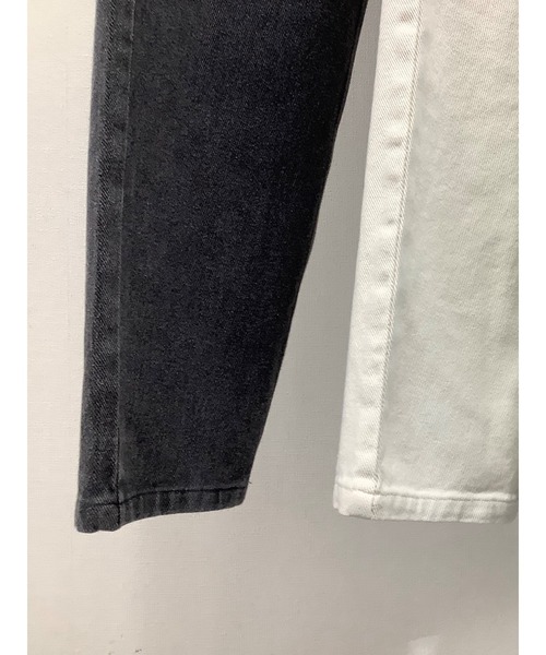 ulu(ウル)の「original Curved denim pants(その他パンツ・レディース・ブラック/ホワイト/ミント・FREE)」の13枚目の写真