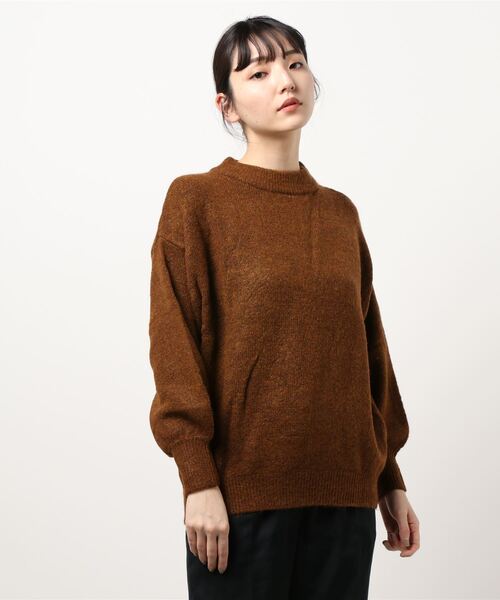 CO（シーオー）の「hardcover / ヤクライクHNニット（ニット/セーター・レディース・ブラウン・FREE）」の4枚目の写真