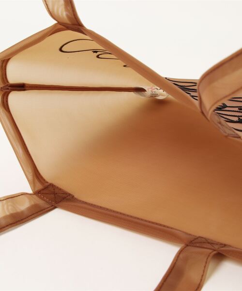 caph(カーフ)の「pink pepper × caph メッシュバッグ(ショルダーバッグ・レディース・ブラウン・FREE)」の17枚目の写真