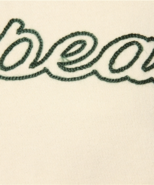 DISCOAT（ディスコート）の「【Discoat】裏毛刺繍ロゴプルオーバー（スウェット・レディース・グレー/ネイビー/アイボリー・ﾌﾘ-）」の12枚目の写真