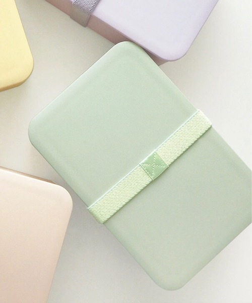 COMMON WARE（コモンウェアー）の「EC:ローリエ　ランチボックス（お弁当箱・レディース・ベージュ/ピンク/イエロー/ミント/グレイッシュベージュ/ライトグリーン/ラベンダー・FREE）」の4枚目の写真