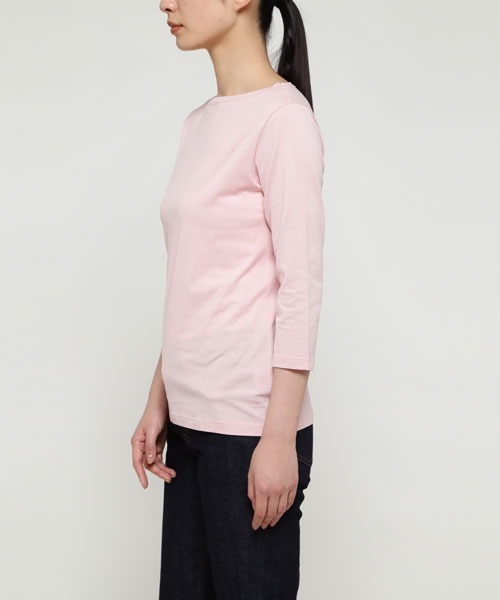 SUNSPEL（サンスペル）の「WOMEN’S Q82 BOAT NECK（Tシャツ/カットソー・レディース・ピンク/ブルー・1/2）」の13枚目の写真