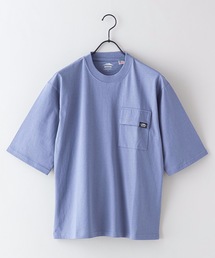 【OUTDOOR PRODUCTS】ＵＳＡコットン５分袖Ｔシャツ　フララップ付きのポケット　オーバーサイズ/ビッグシルエット